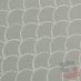 FREE SHIPPING - Gray Scallop Fish Scale Porcelain Mosaic