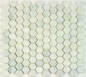 Arabescato Carrara Hexagon