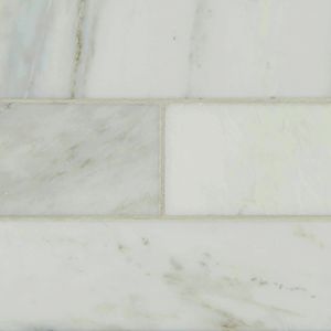 Arabescato Carrara 4x12 Honed Subway Tile