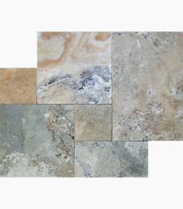 Tuscany Beige 16 Sqft/Kit x 10 Honed /Unfilled/Tumbled