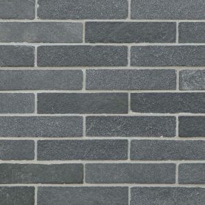 FREE SHIPPING - Lime Black 6x24 Tumbled Thin Veneer