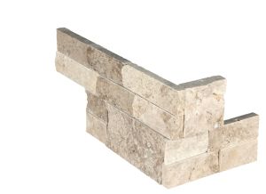 Roman Beige "L" Corner 6X18x6 Split Face