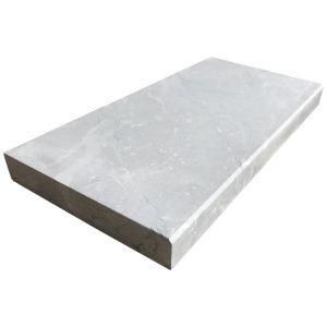 LIMITED TIME - FREE SHIPPING - Grey Shadow Marble 16X24 5CM Modern Edge Coping