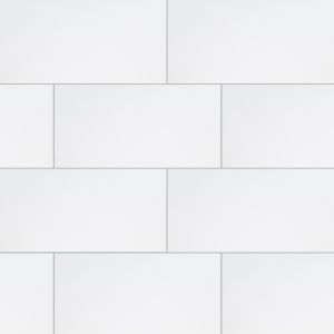 ADELLA White 12x24 Matte Ceramic Tile