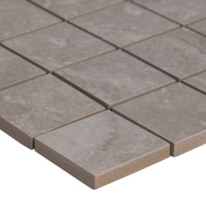 FREE SHIPPING - ANSELLO GREY 2X2 MOSAIC