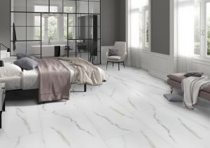 Aria Bianco 24x48 Polished Porcelain Tile