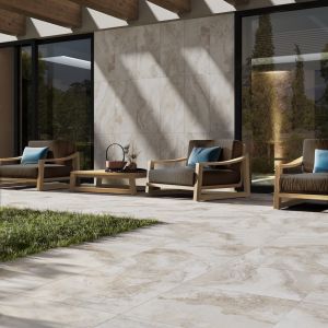 Livingstyle Travertino 18X36 Porcelain Matte Tiles