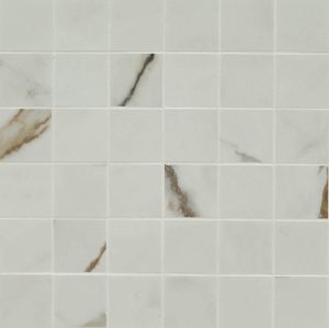 Regallo Calacatta Marbella 2x2 Matte Mosaic