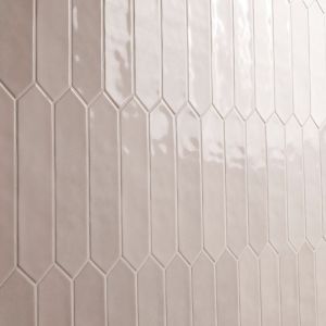 Renzo Dove Glossy Pickett Tile