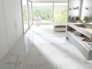 Pietra Statuario 12x24 Polished Porcelain