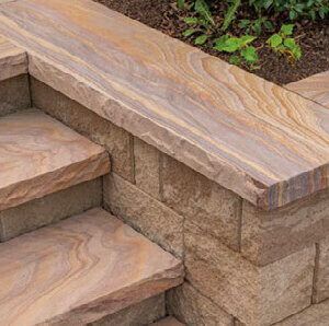 Rainbow Sandstone 48" x 12" Wide Tread - 4 Ft Long