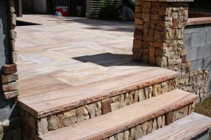 Rainbow Sandstone 48" x 12" Wide Tread - 4 Ft Long