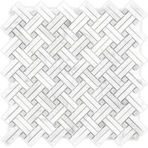 Arabescato Carrara Basketweave