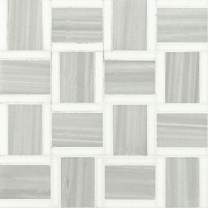 Peoria Pattern 12x12 Polished Marble Mosaic