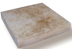 Tuscany Beige Tumbled 16X16 Honed Unfilled Tumbled