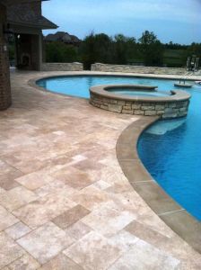 Tuscany Walnut 8x8 3CM Tumbled Paver