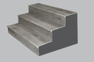 Cyrus & Prescott Whitfield Gray 12x47 Stair Tread