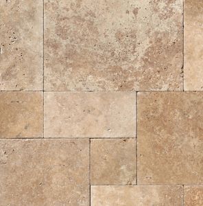 Tuscany Walnut 16 Sqft/Kit x 10 Honed Unfilled Tumbled