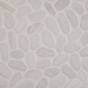 Buy Carrara White Fiore Polished | Waterjet Mosaic - Shadesofstone.com