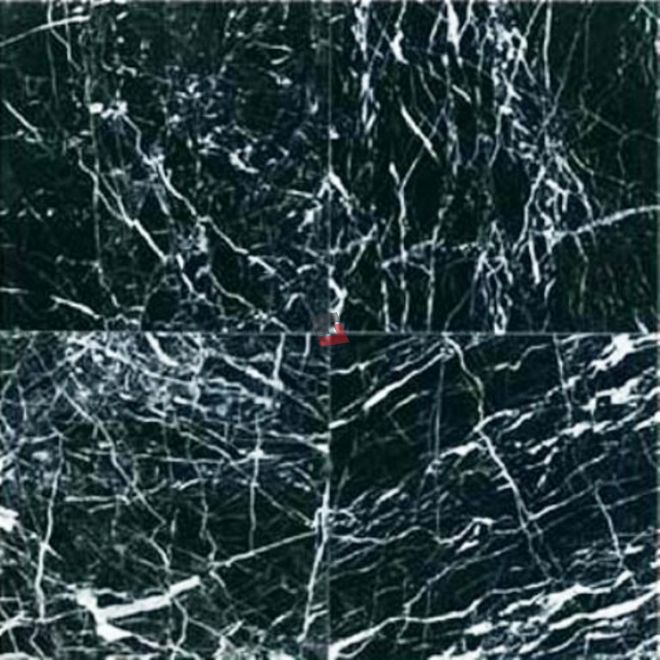 12x12 Nero Marquina Marble Tile with White Vein Polished