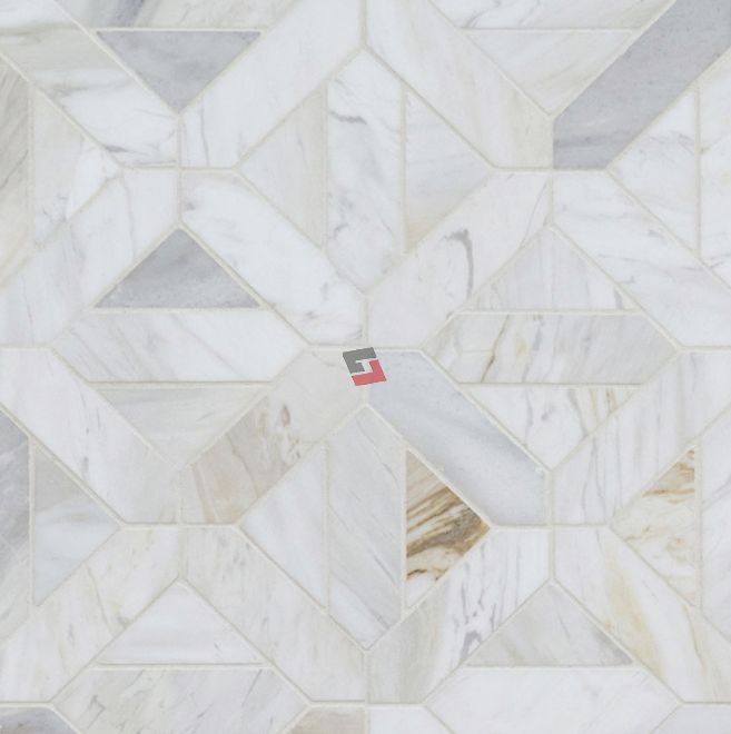 Athena - Tile Stencil - Modern Geometric Tile Stencil 5